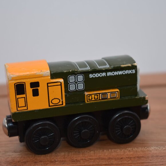 Iron Bert Sodor Ironworks Thomas & Friends Wooden Railway Train Tank Engine 2003 - Picture 6 of 8